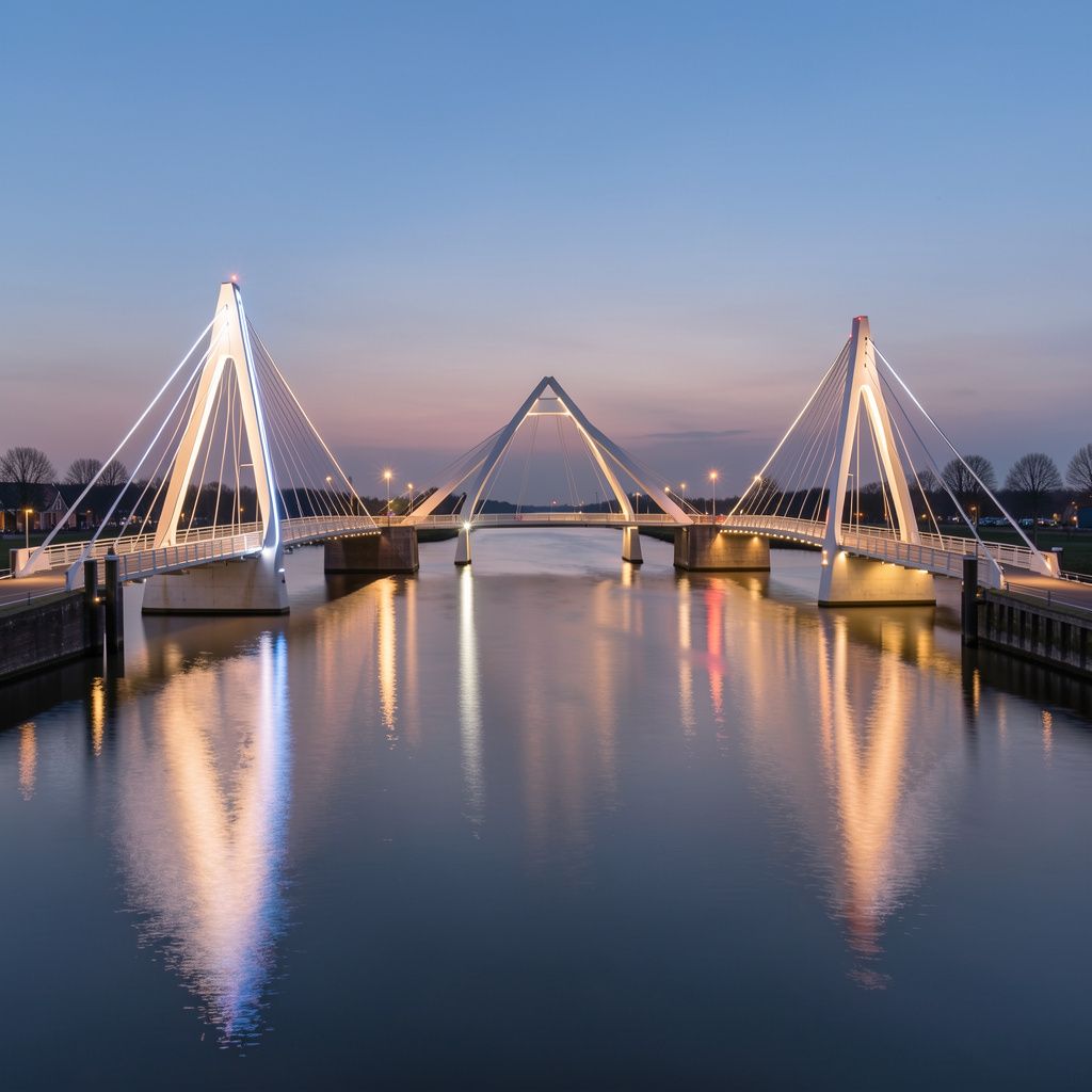 Drie bruggen in Son en Breugel krijgen ledverlichting