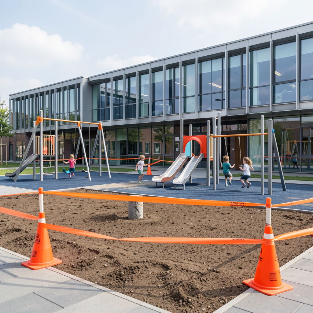 Gemeente Geldrop-Mierlo sluit deel van speeltuin na vondst asbest