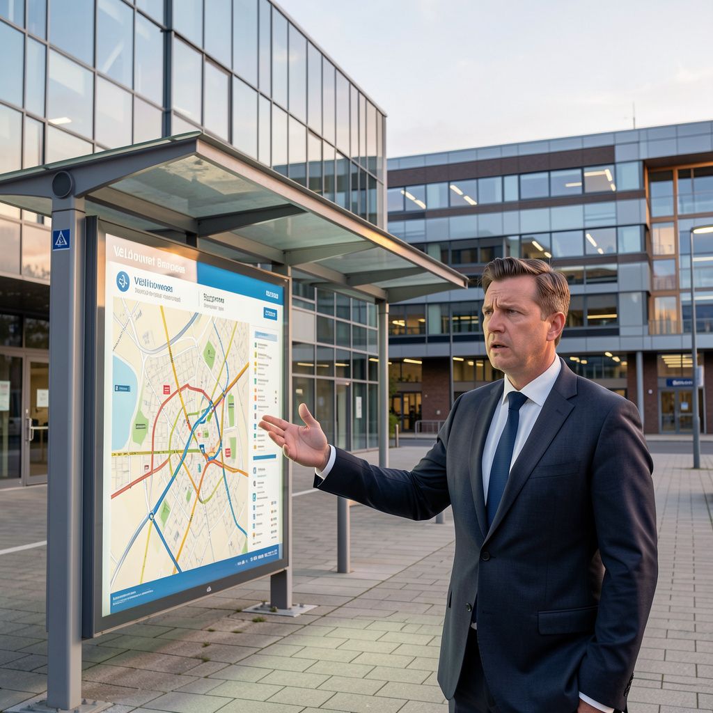 D66 vreest slechtere bereikbaarheid ziekenhuis door verplaatsing busstation Veldhoven