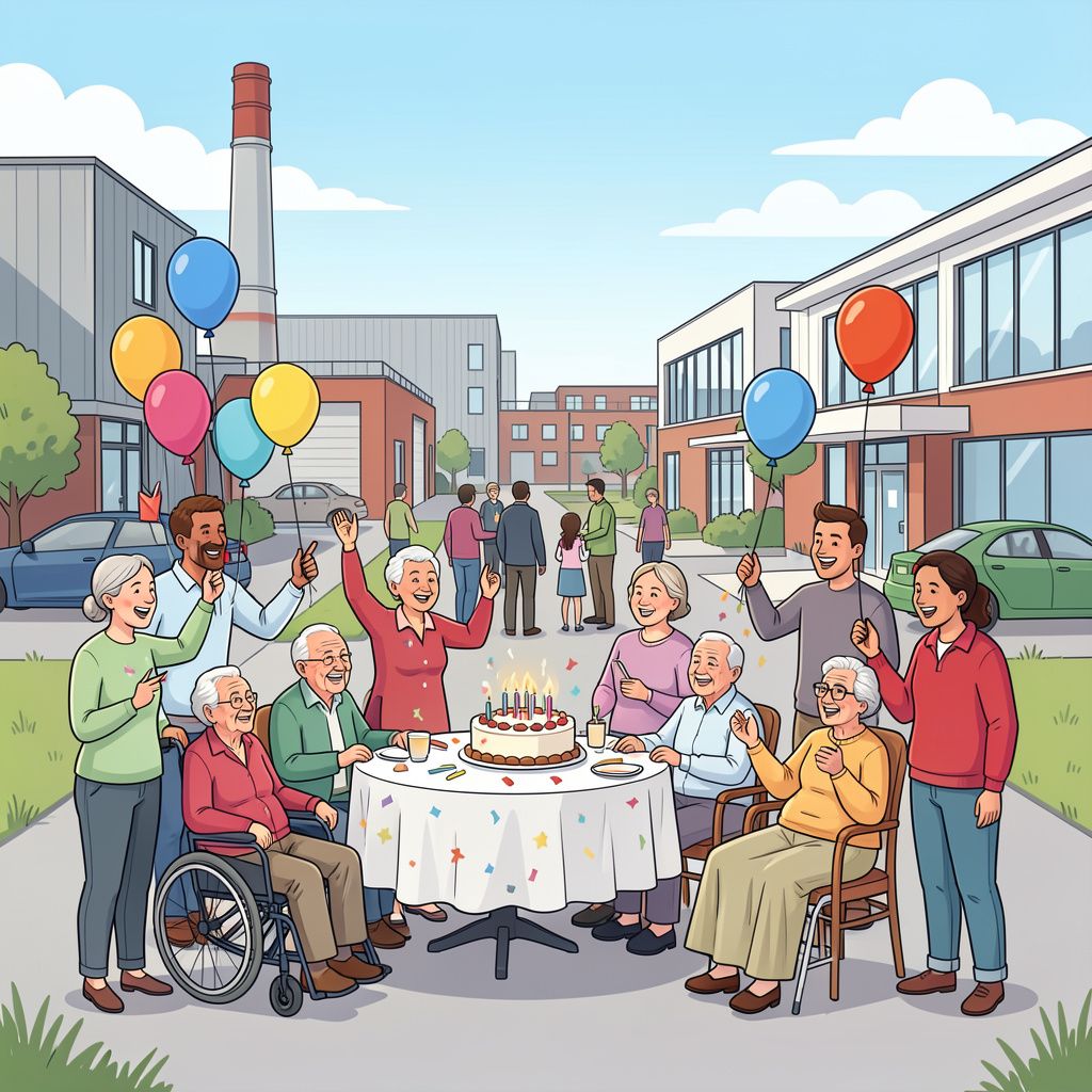 Zorglocatie Eerdbrand viert 50 jaar met buurtfeest