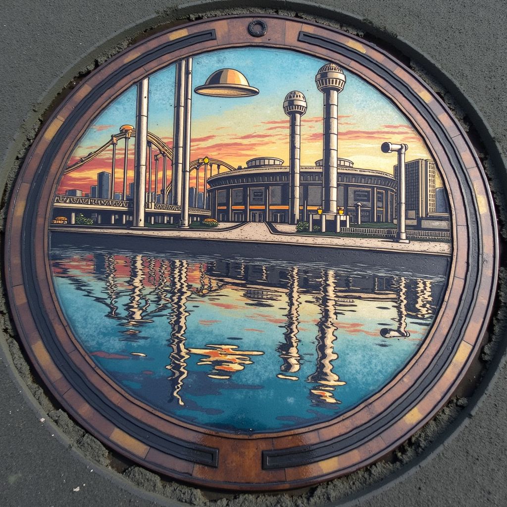 Eindhovense straten krijgen kunstzinnige putdeksels met stadgeschiedenis