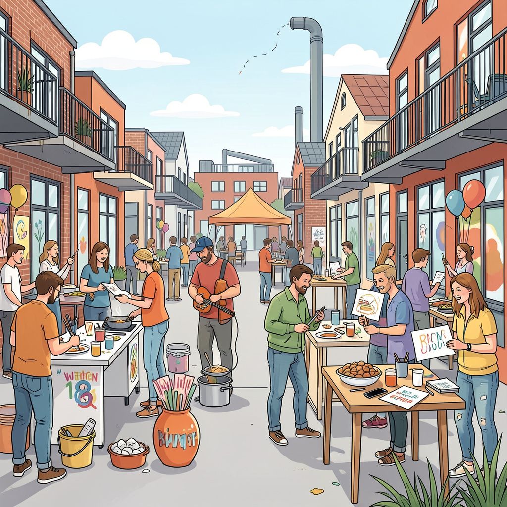 Eindhovense wijken organiseren gratis buurtfeest met workshops