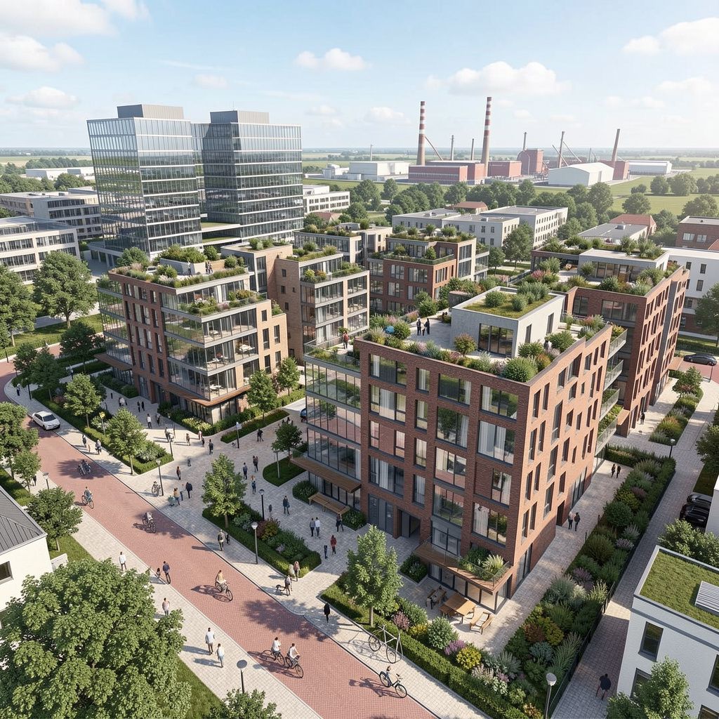 Veldhoven bouwt 450 nieuwe woningen op terrein van gemeentewerf