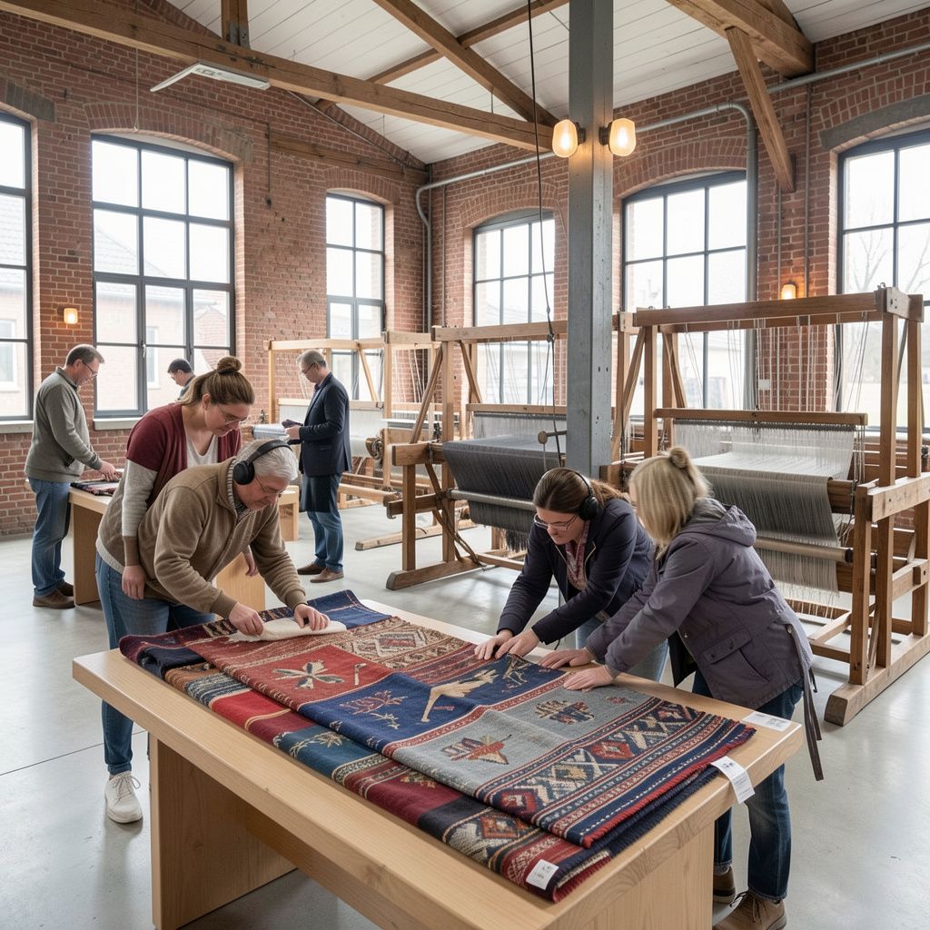 Weverijmuseum opent deuren voor blinde bezoekers
