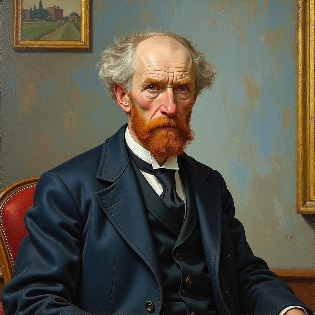 Eerste foto van Van Goghs burgemeester na 140 jaar opgedoken