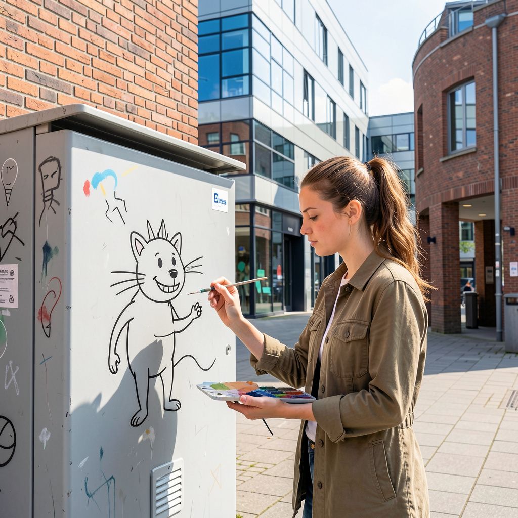 Kunstenaar Hanneke Wetzer verrijkt Eindhoven met opvallende kunst op straat