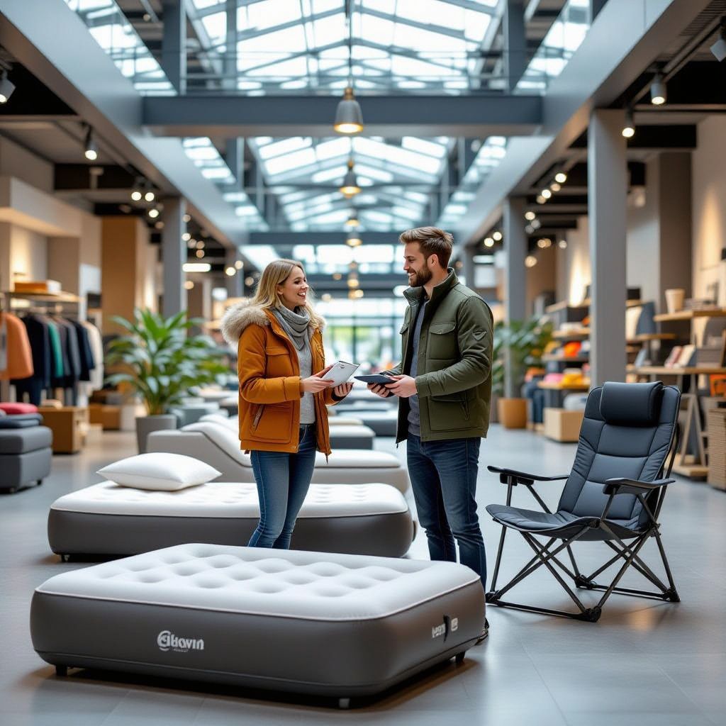 Kampeerders uit regio Eindhoven kopen laatste spullen voor betere nachtrust