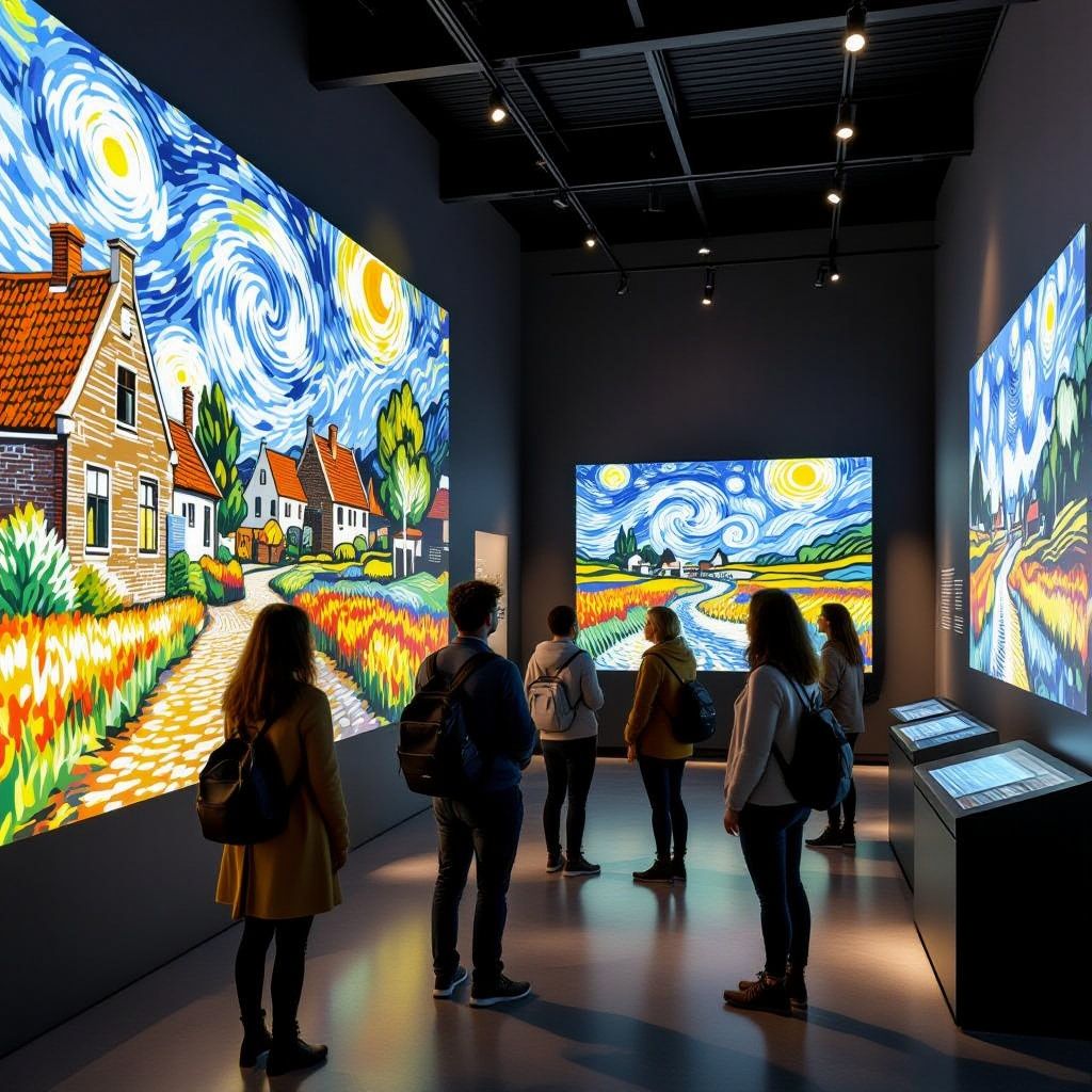 Cultuurliefhebbers bezoeken deze zondag het Van Gogh Village Museum in Nuenen