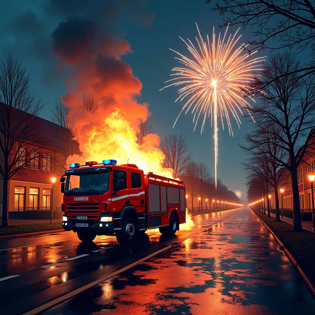 Brand breekt uit tijdens oudejaarsavond in Son en Breugel