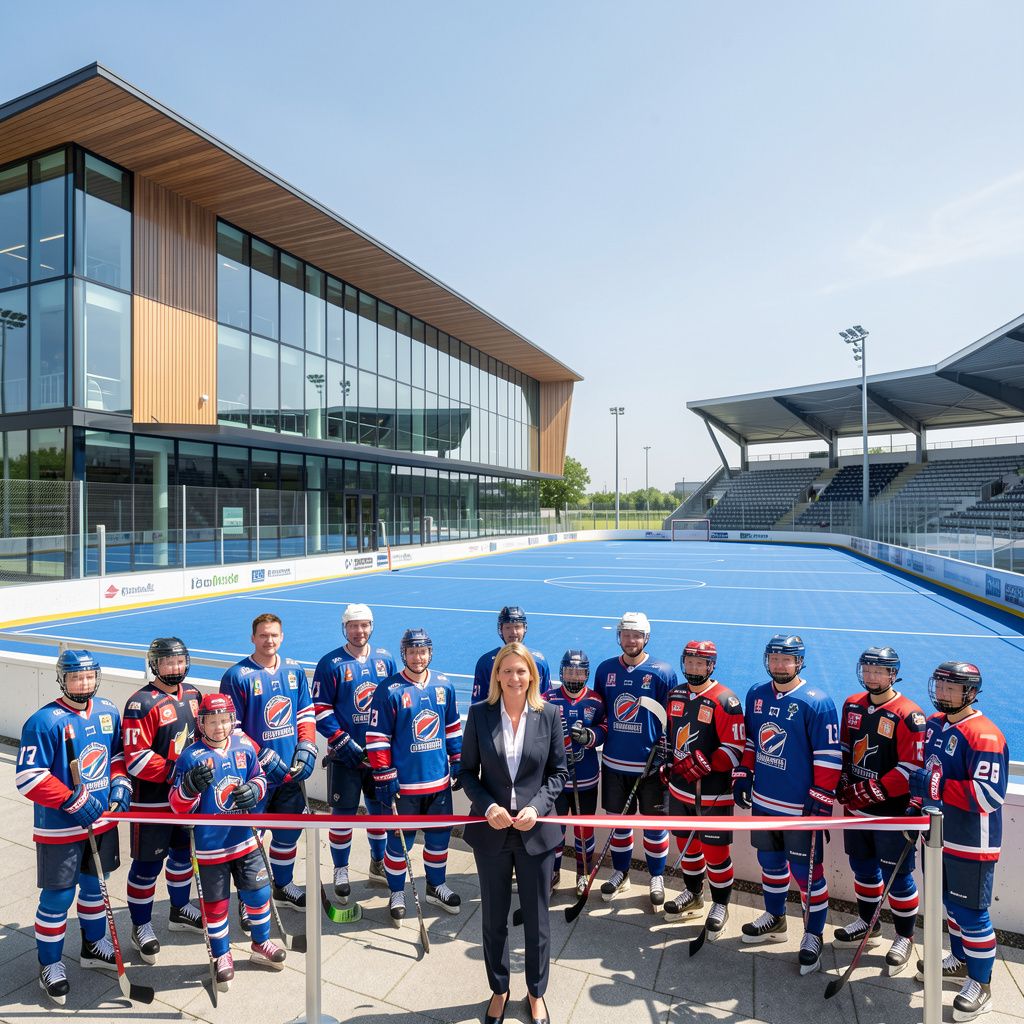 Hockeyclub Mierlo opent feestelijk haar gloednieuwe en duurzame clubhuis