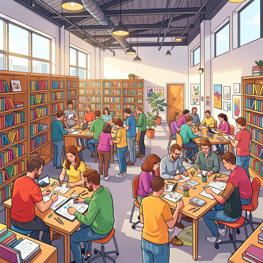 Bibliotheek Mierlo trekt volle zaal met creatieve boekenlegger-workshop