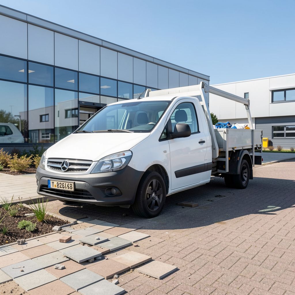 Waalre haalt gratis tuintegels op met speciale vrachtwagen