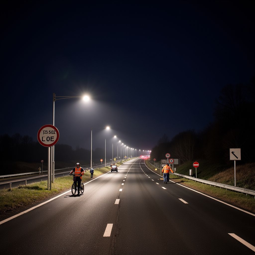 A2 drie nachten dicht tussen Urmond en Born