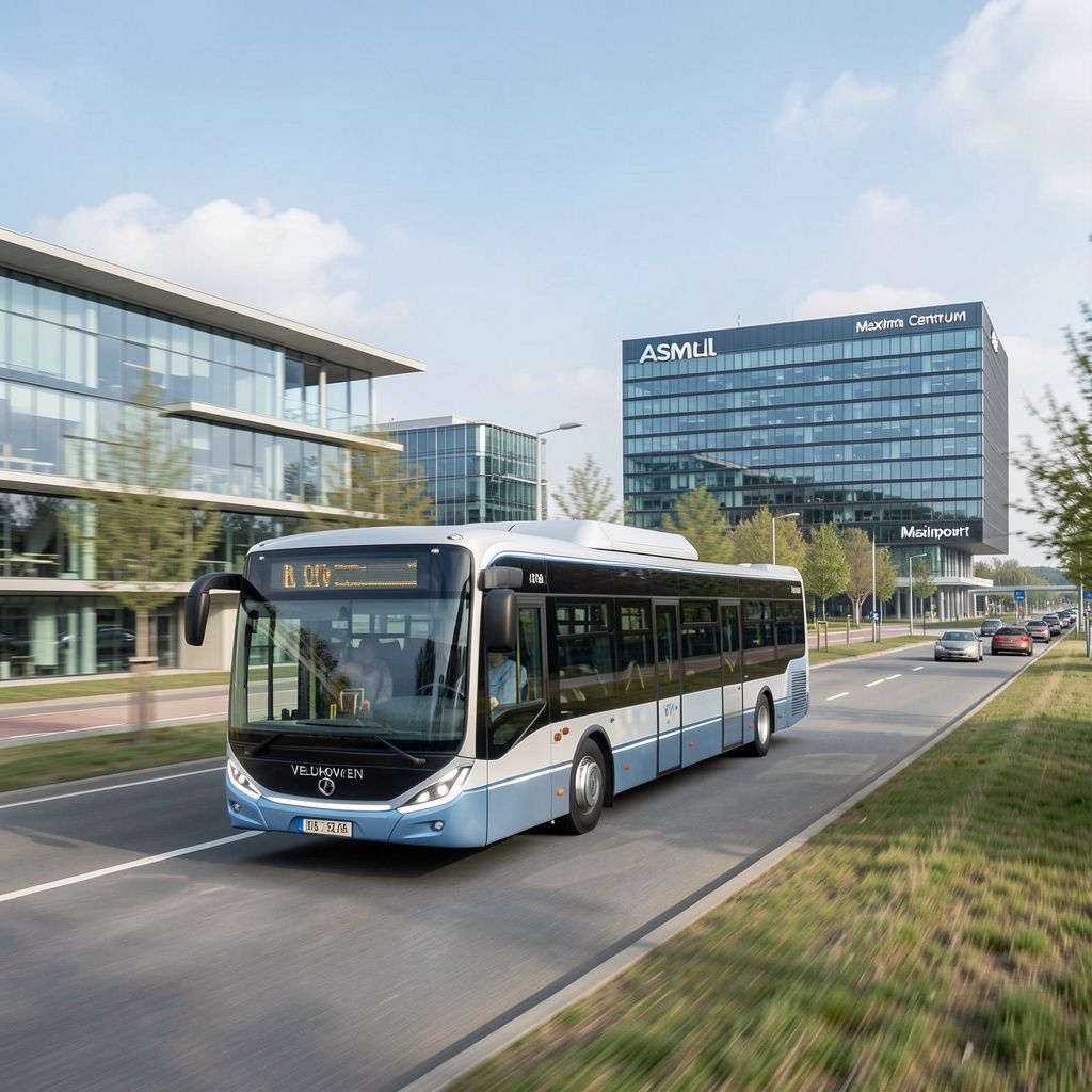 Veldhoven plant snelle busverbinding door De Run naar 2040
