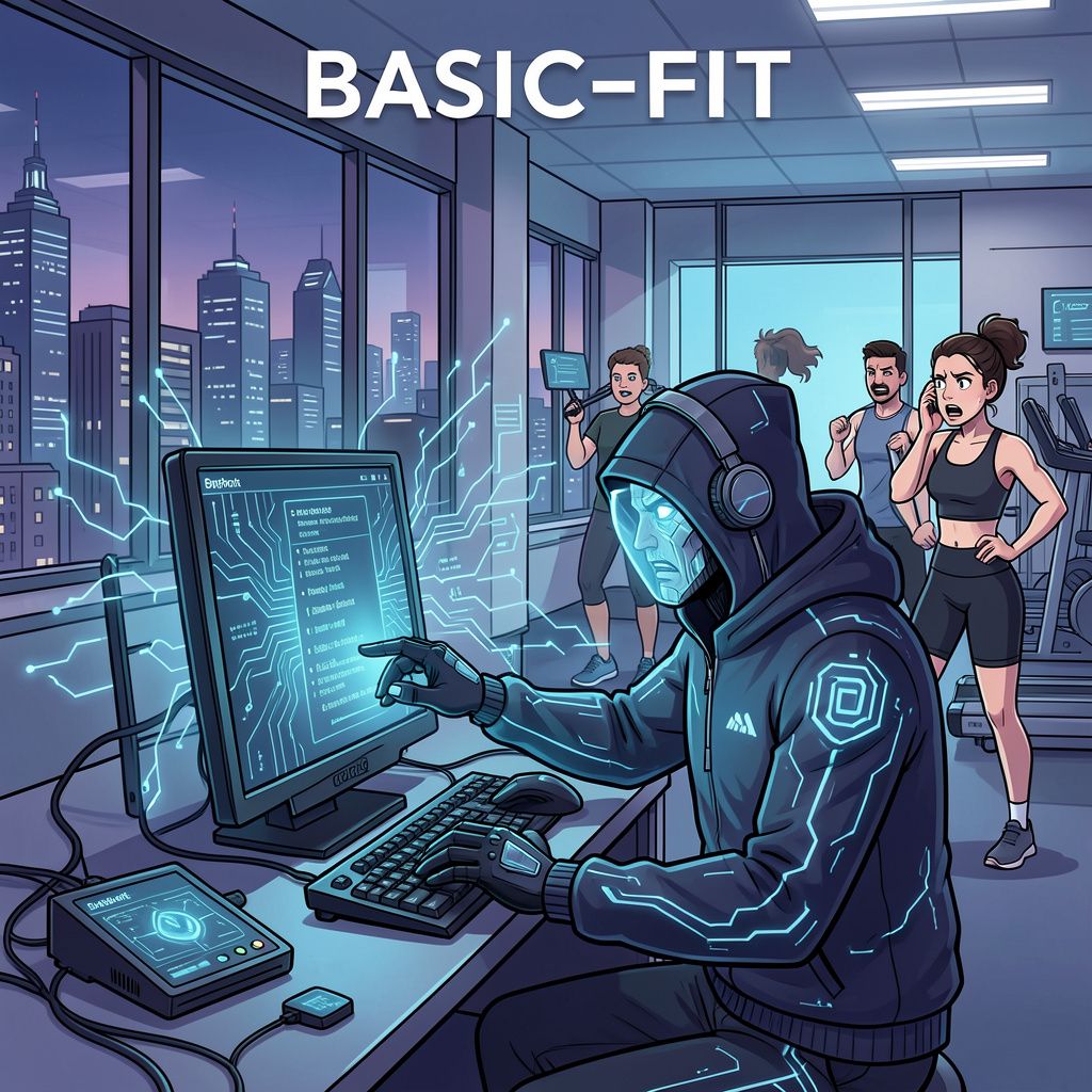 Hackers stelen gegevens van 200.000 Basic-Fit leden