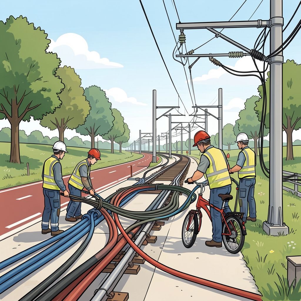 Enexis versterkt stroomnet tussen Waalre en Valkenswaard