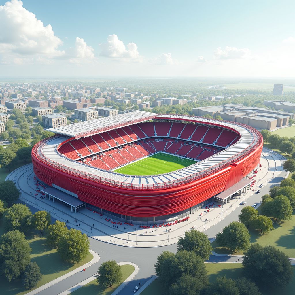 PSV onthult volgende week plannen voor stadion met 50.000 plekken