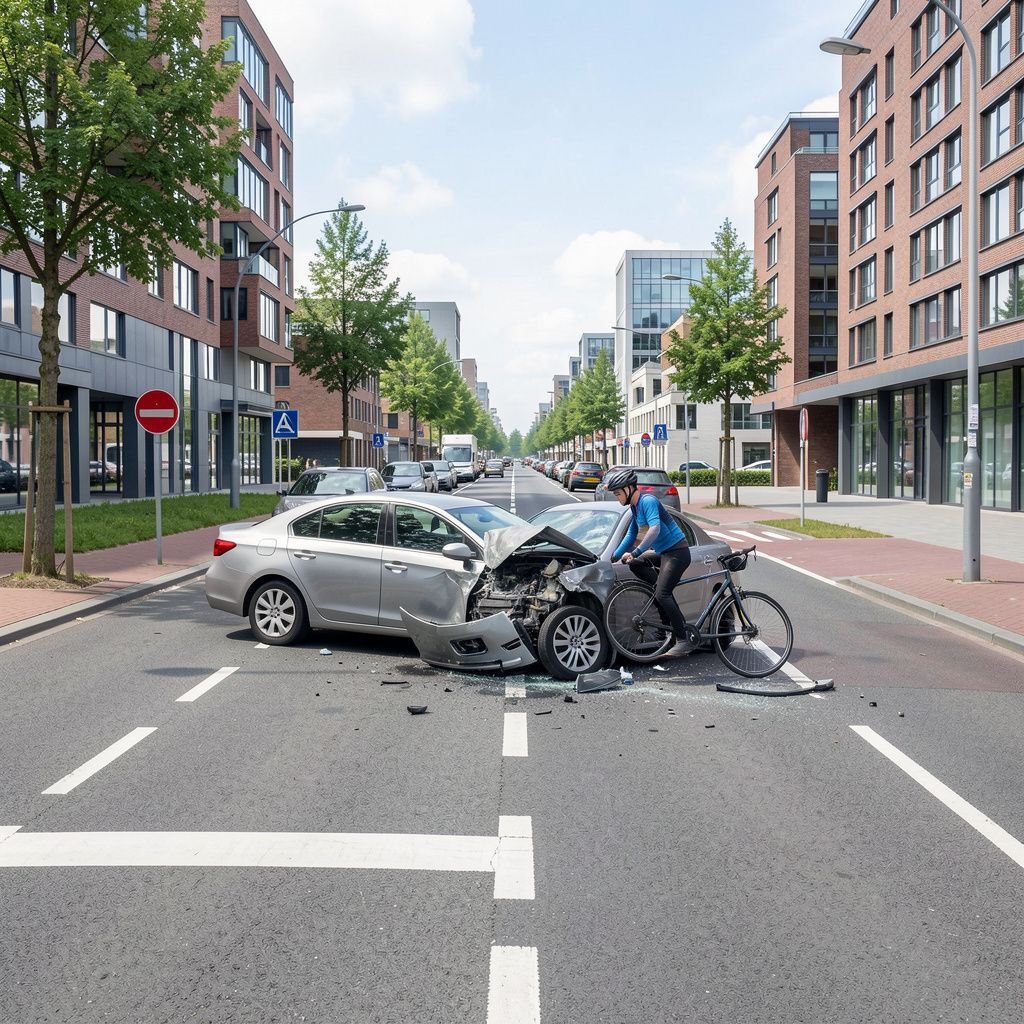 Nuenen zoekt hulp inwoners voor gevaarlijke Europalaan kruisingen