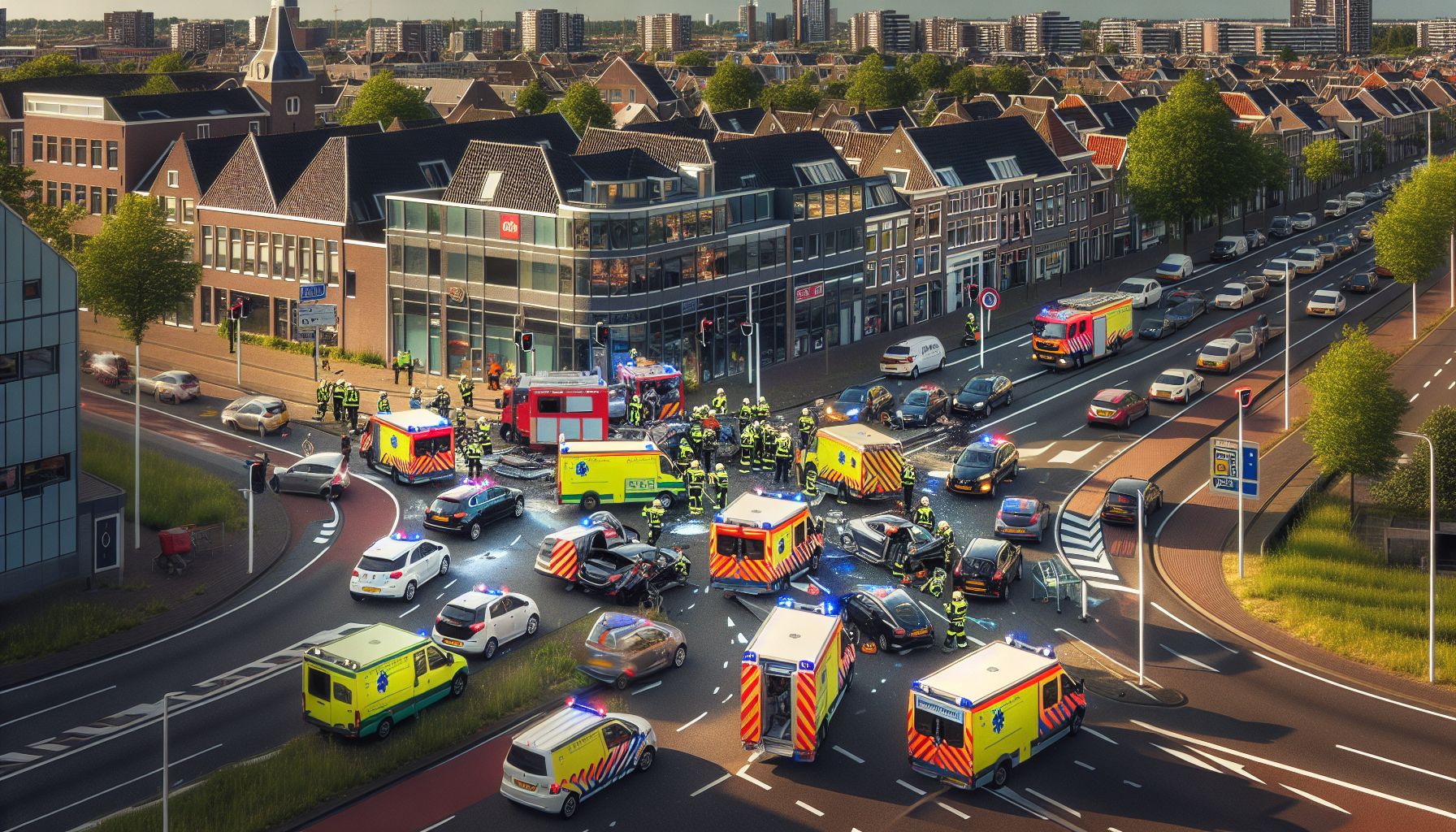 Ongeval met letsel leidt tot verkeershinder in Son en Breugel