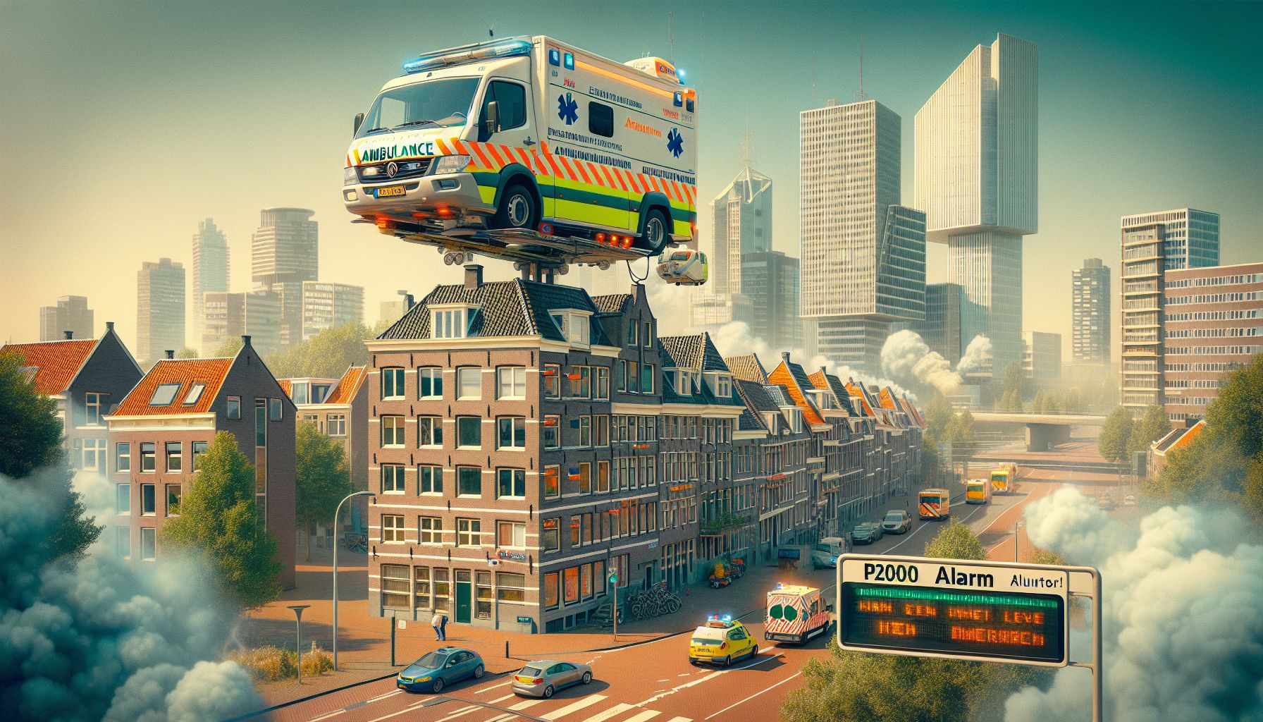 Eindhovense Ambulancedienst Zwaarbelast door Hittegolven