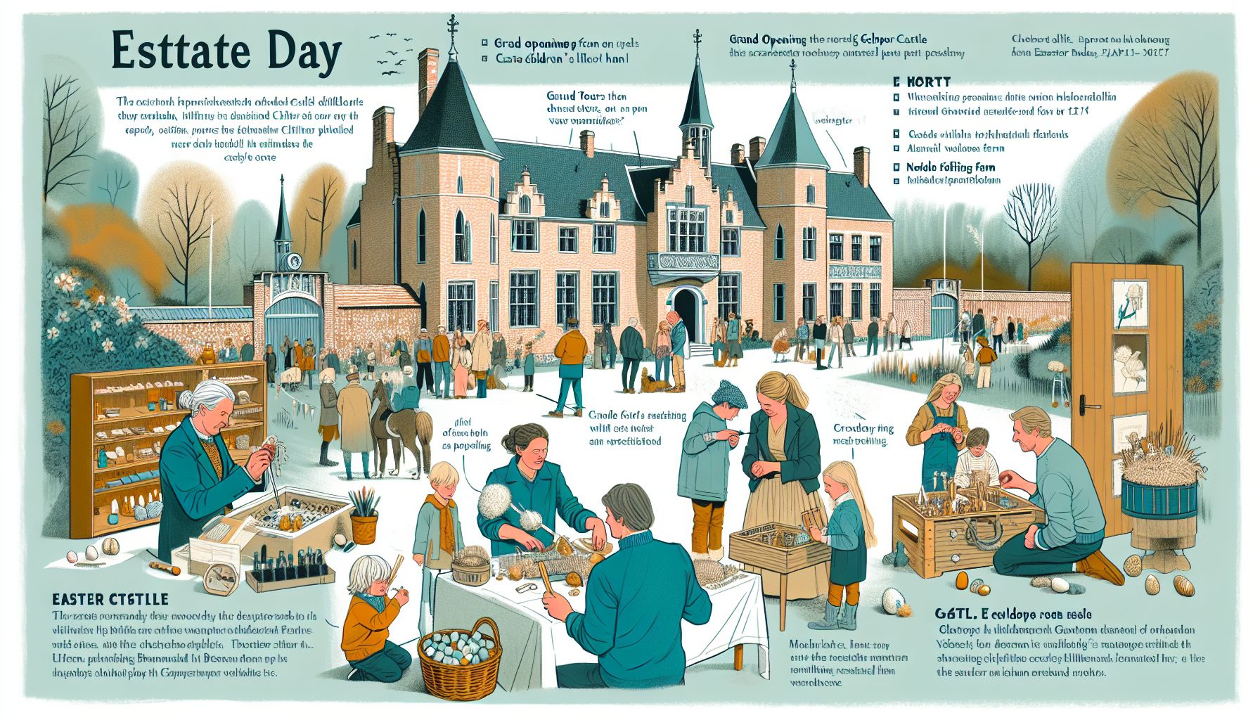 Landgoeddag op Kasteel Geldrop biedt gratis paasactiviteiten