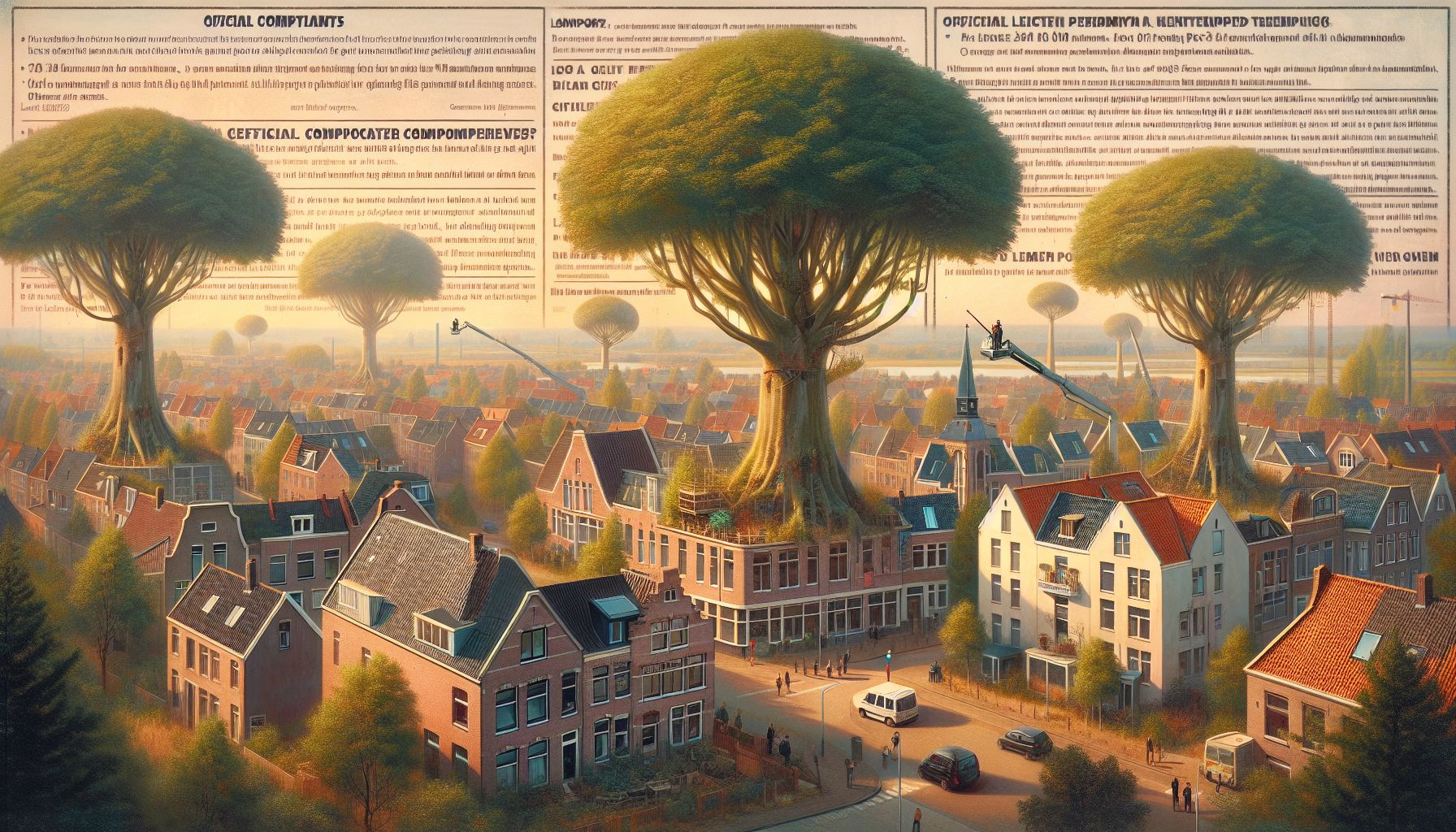 Buurt Geldrop verzet zich tegen kap twee esdoorns