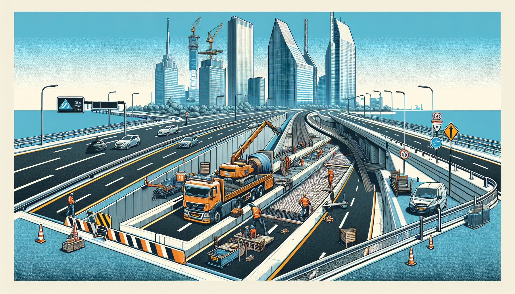 Oprit A50 richting St. Oedenrode deze week afgesloten