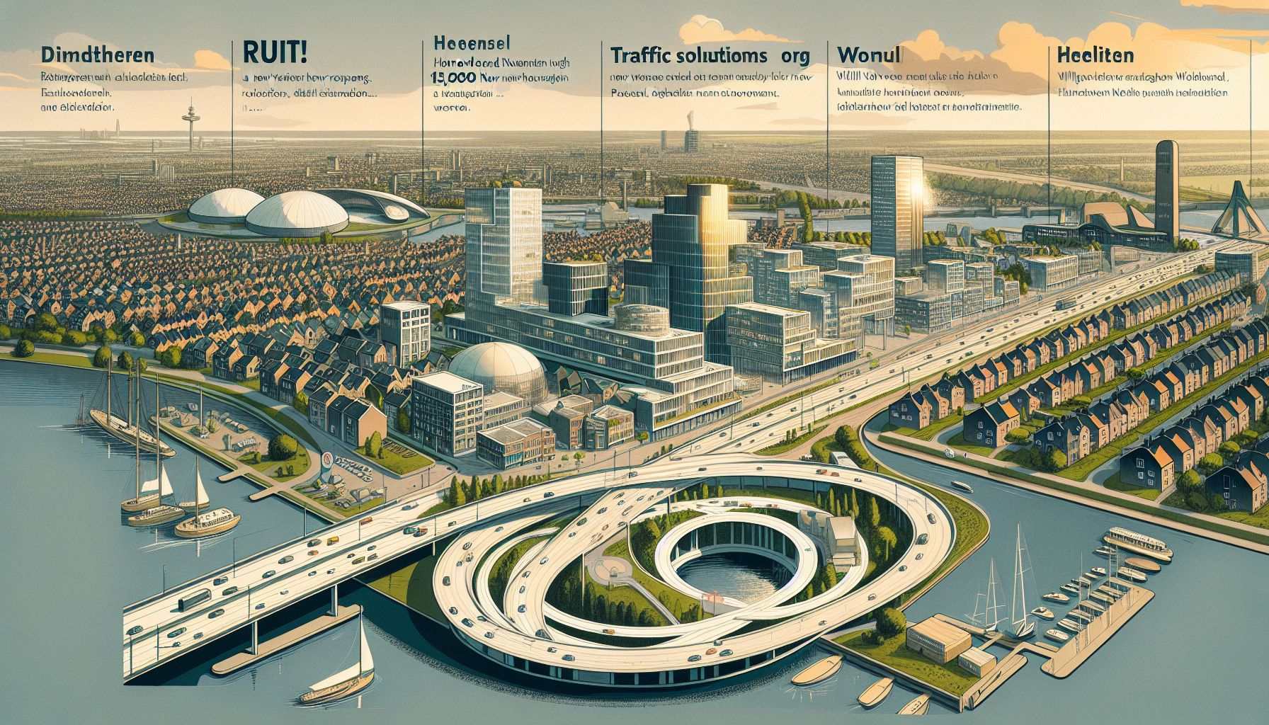 Eindhovense Architect Ontwerpt Nieuwe Ruit met Tunnel onder Woensel