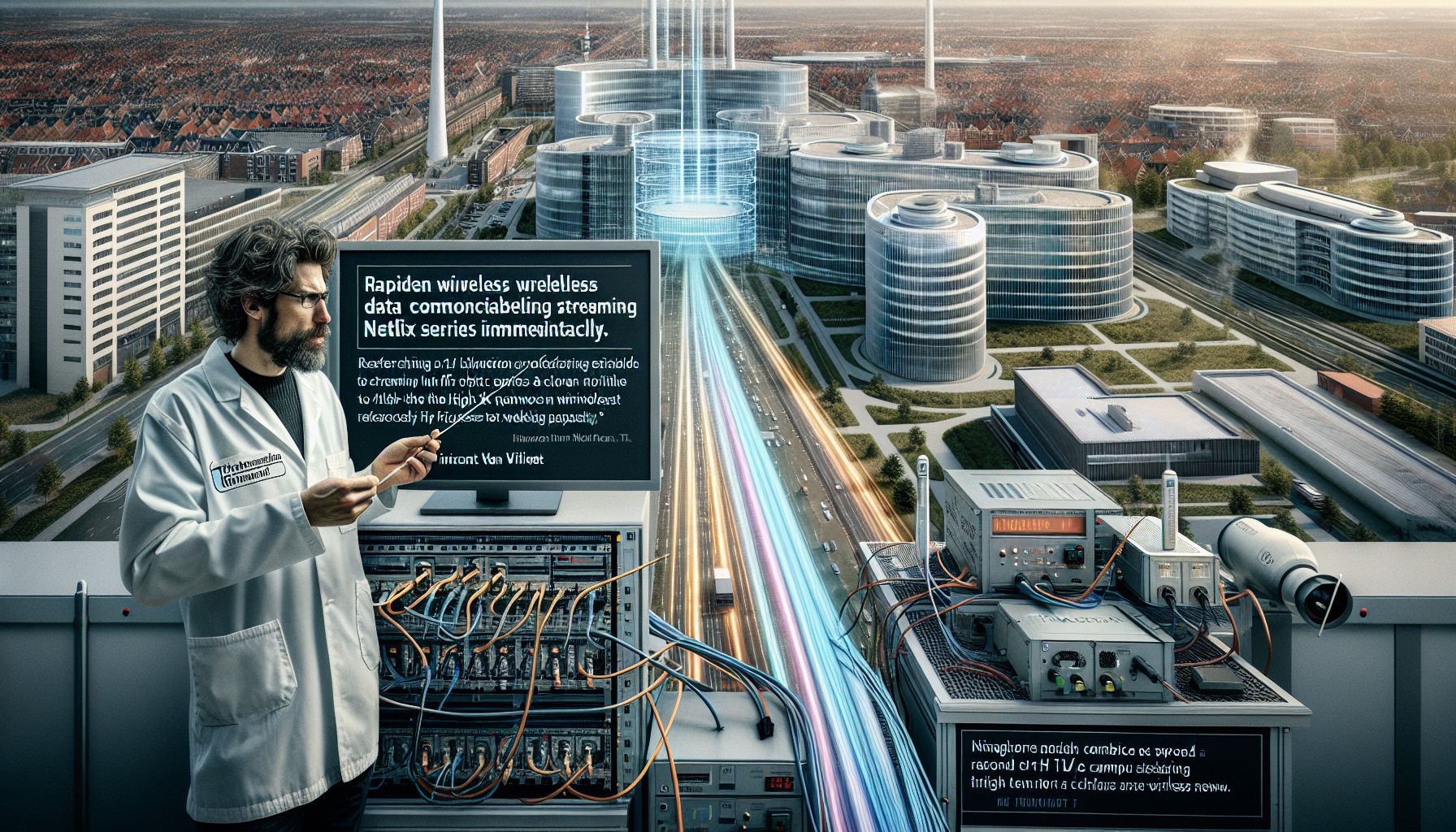 Eindhovense Infraroodtechnologie Verstuurd Data Supersnel