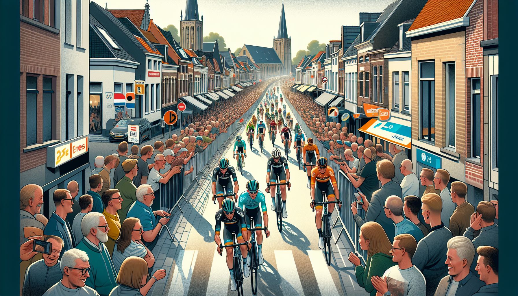 Mierlo ontvangt wielerfans voor de Kersenronde op donderdag