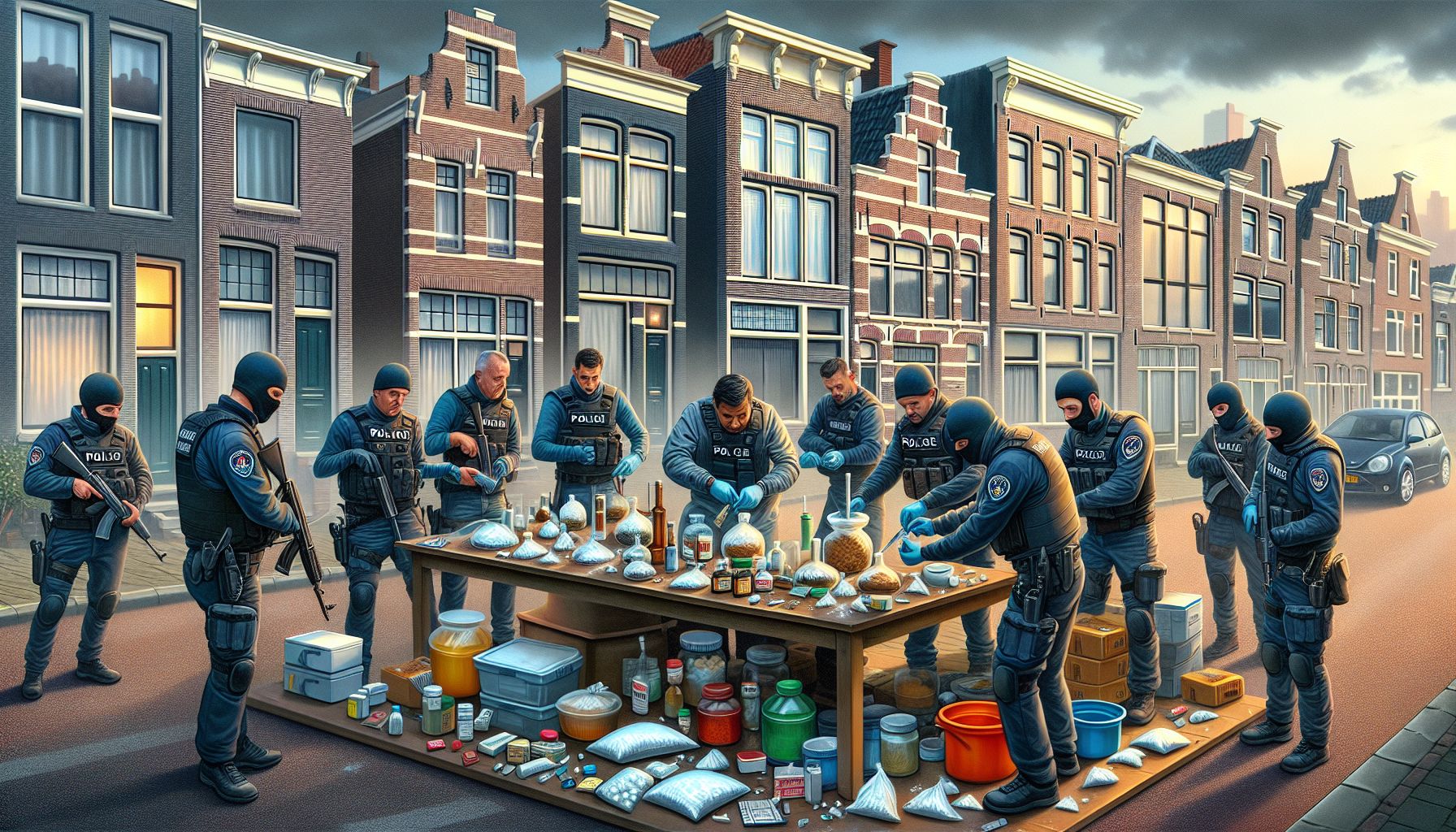 Politie ontdekt mini-drugslab tijdens inval in Best