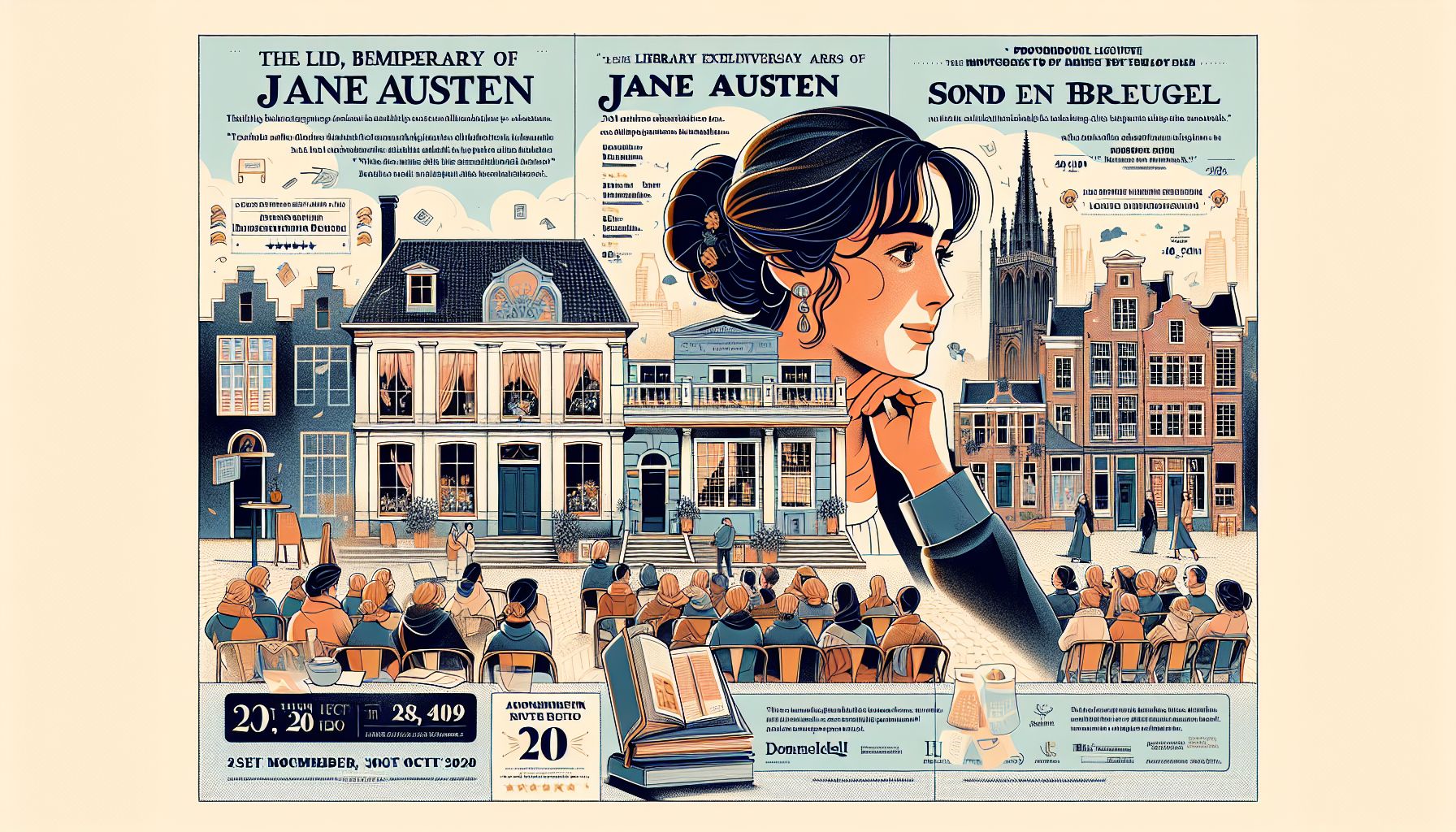 Bibliotheek Dommeldal viert 250 jaar Jane Austen met evenementen