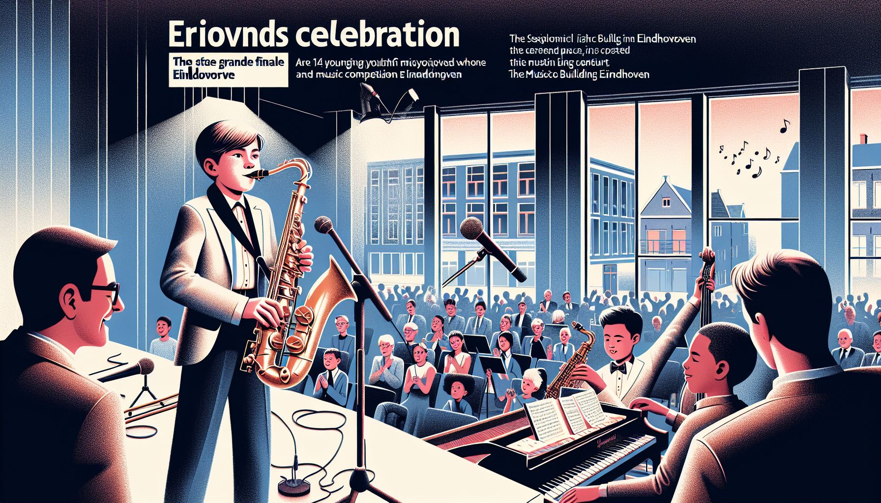 Jonge Saxofonist Axel van de Sluis Triomfeert in Eindhoven