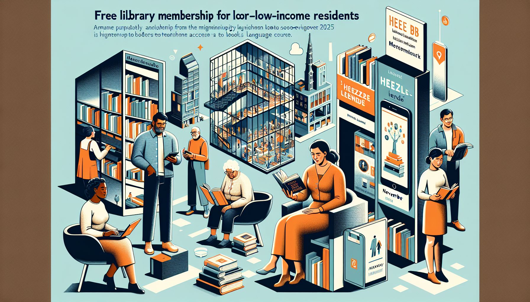 Gratis Bibliotheeklidmaatschap voor Minima in Gemeente Heeze-Leende