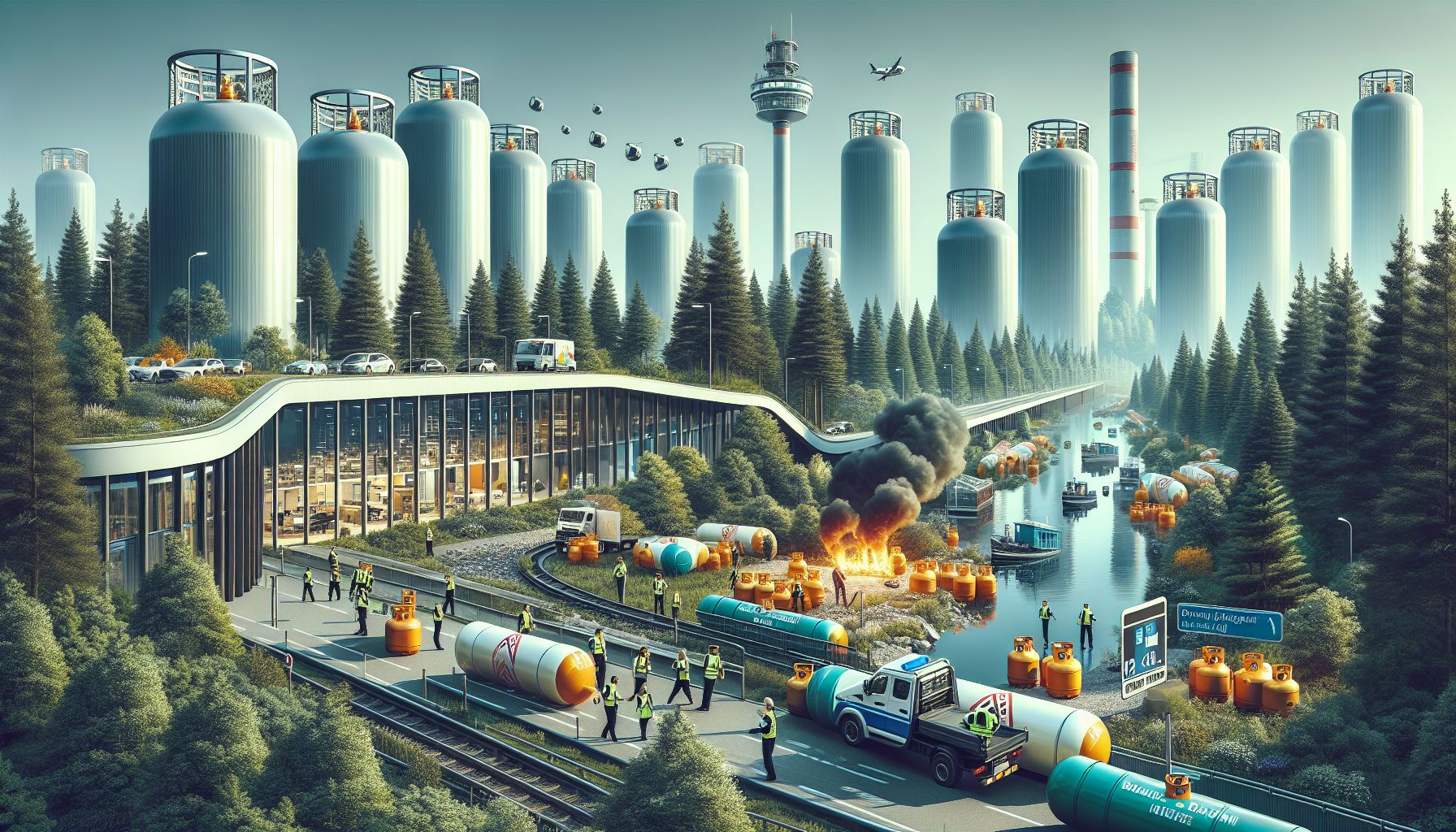 Politie spoort dumpers van 140 gasflessen op in Mierlo