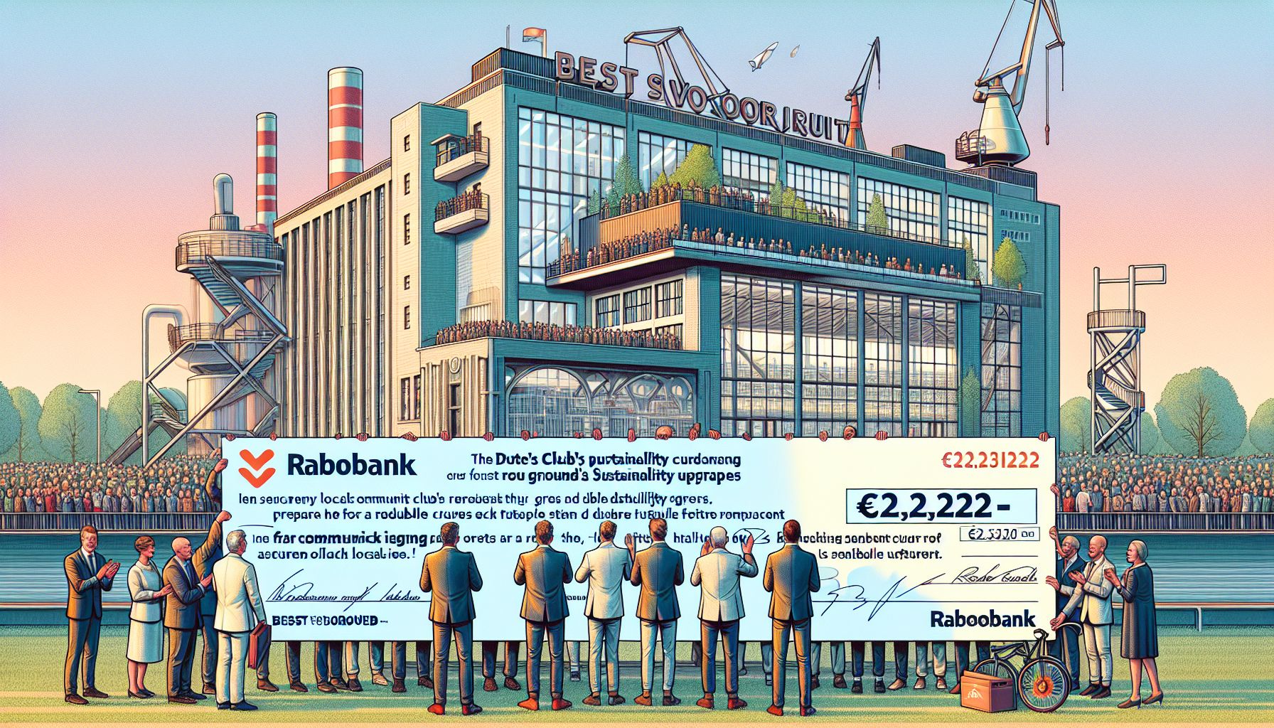 Rabobank steunt Best Vooruit met Rabo ClubSupport 2025