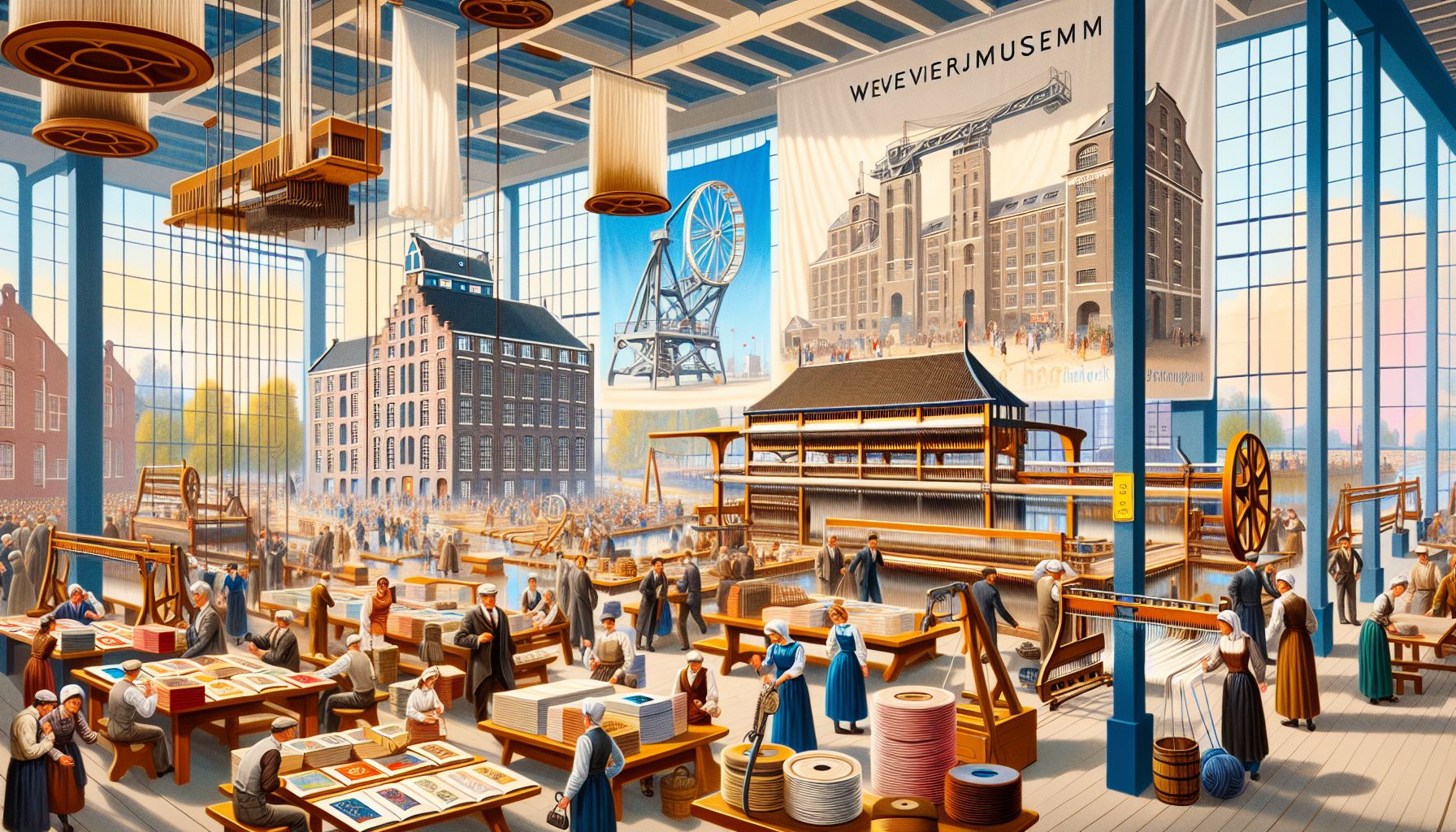 Gratis toegang en boekenmarkt in Weverijmuseum Geldrop