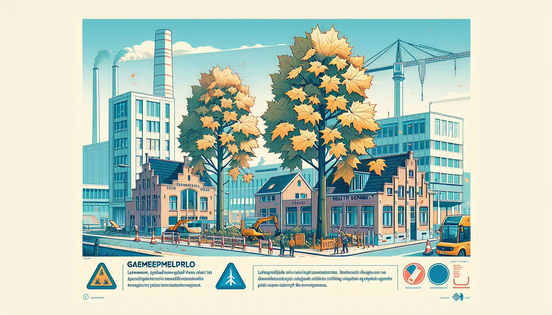 Zieke Esdoorns in Geldrop Moeten Veiligheidshalve Worden Gekapt