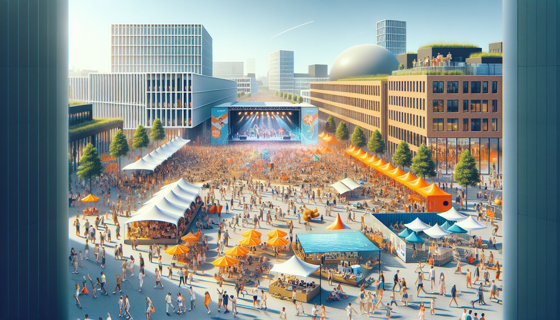 Supersized Kingsday Festival 2025 viert groot feest in Eindhoven