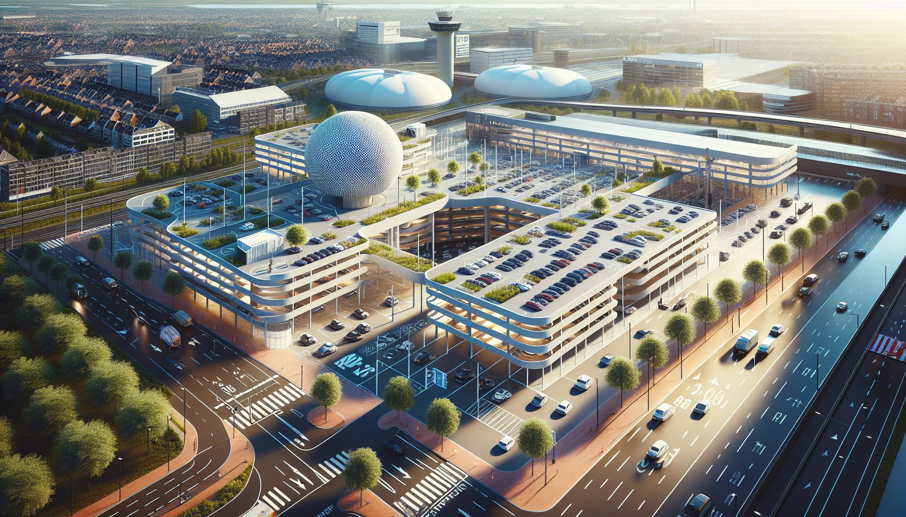 Eindhoven Airport start bouw nieuwe parkeergarage met 1.125 plekken