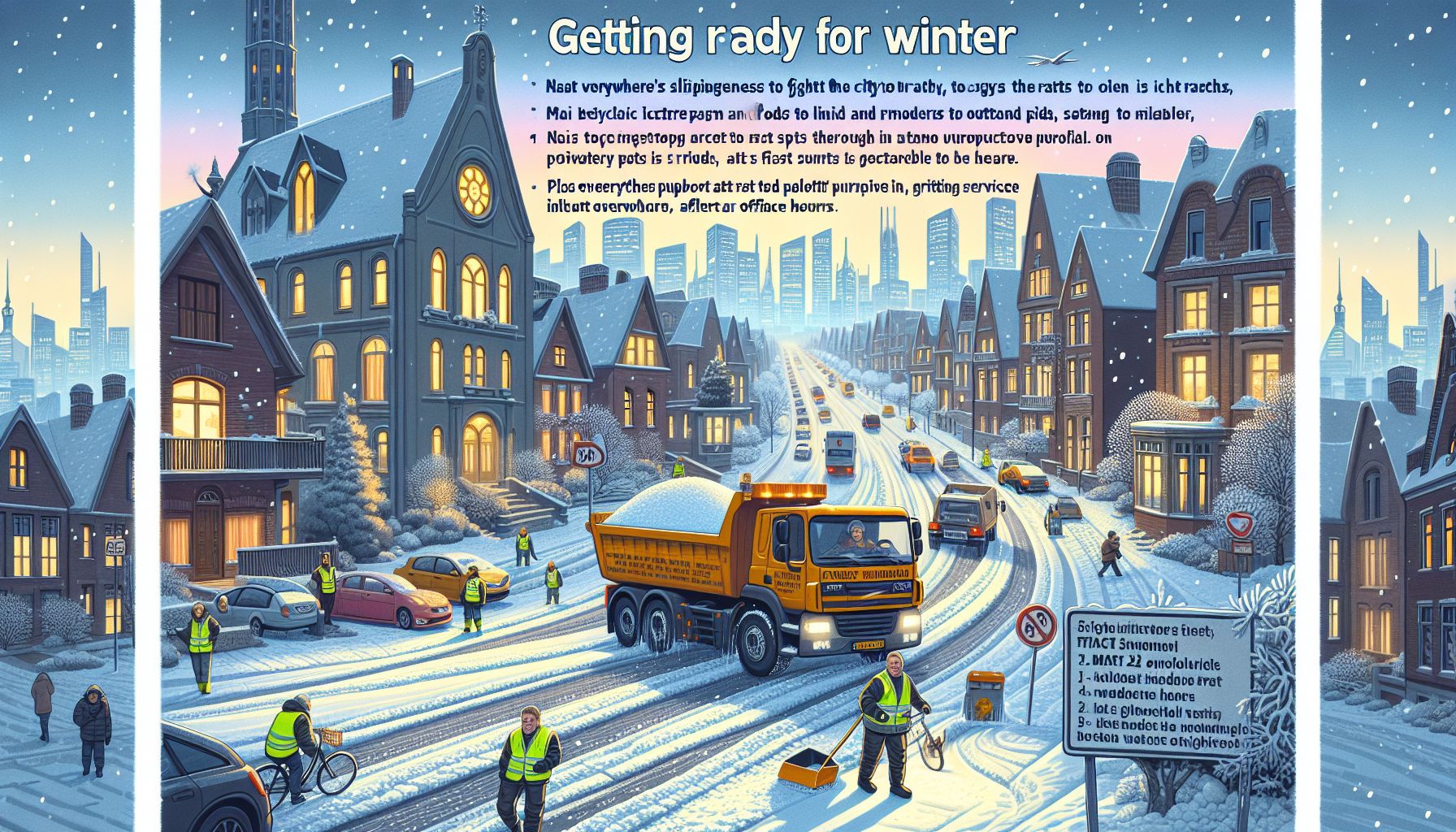 Strooidiensten in Best staan klaar voor de winter