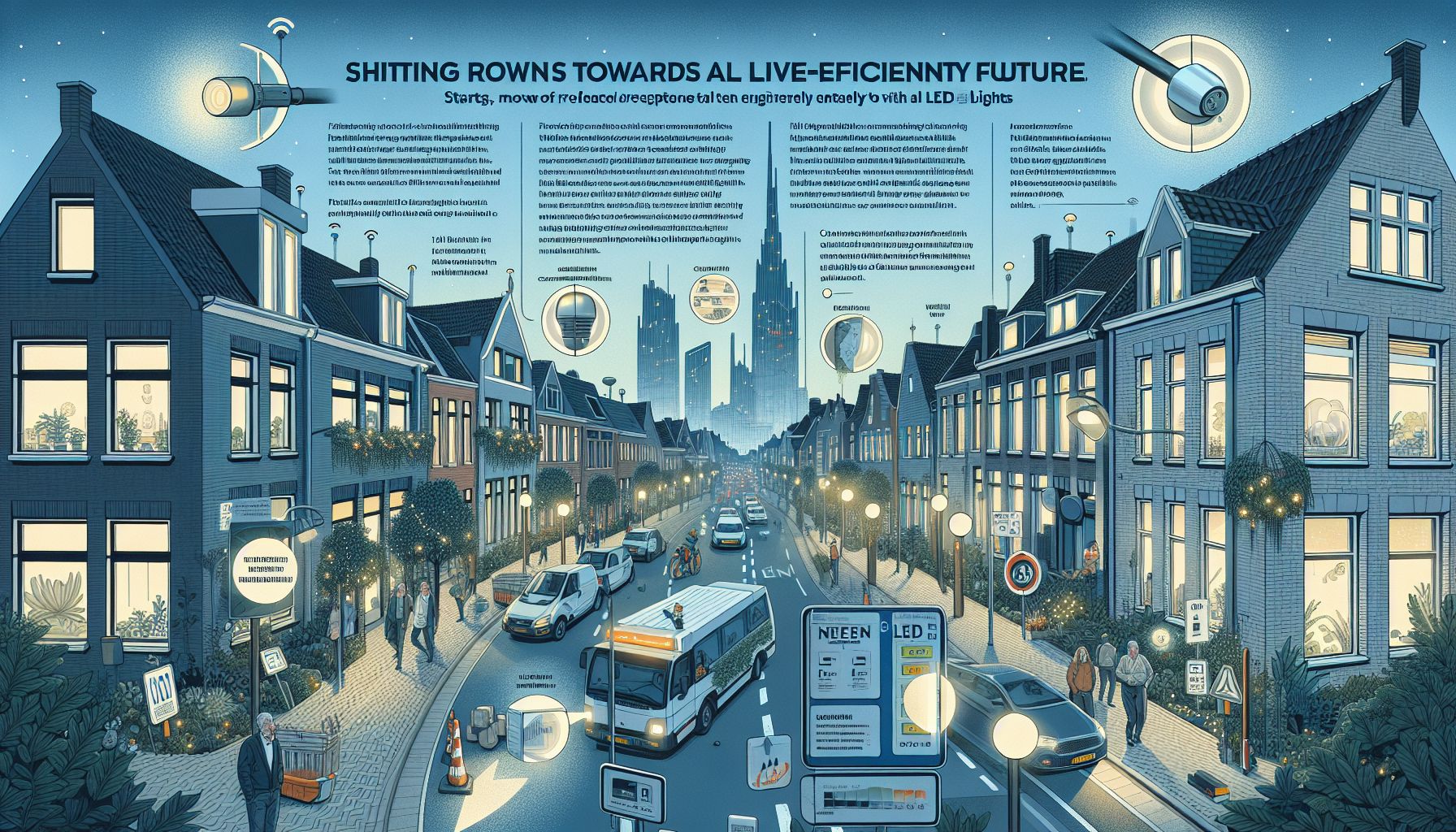 Nuenen stapt volledig over op energiezuinige ledverlichting