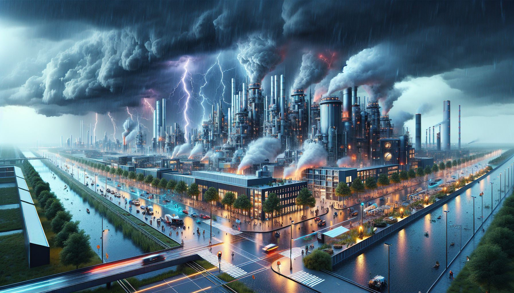 Zware Regen en Onweer Verwacht in Nuenen Woensdagnacht