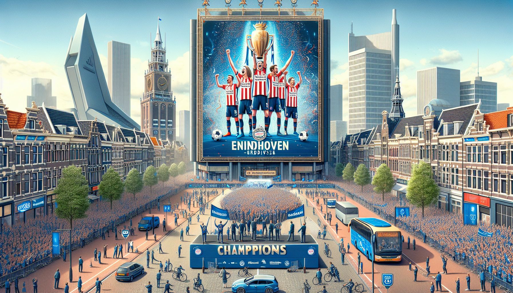 PSV Bereidt Zich Voor op Grootse Huldiging in Eindhoven