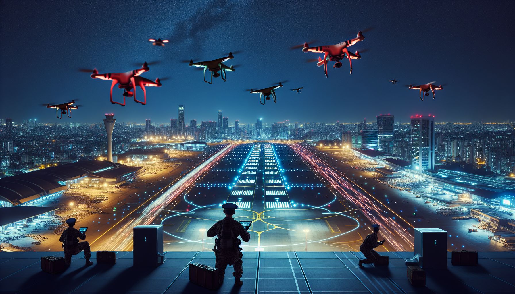 Drones verstoren tijdelijk vliegverkeer boven Eindhoven Airport