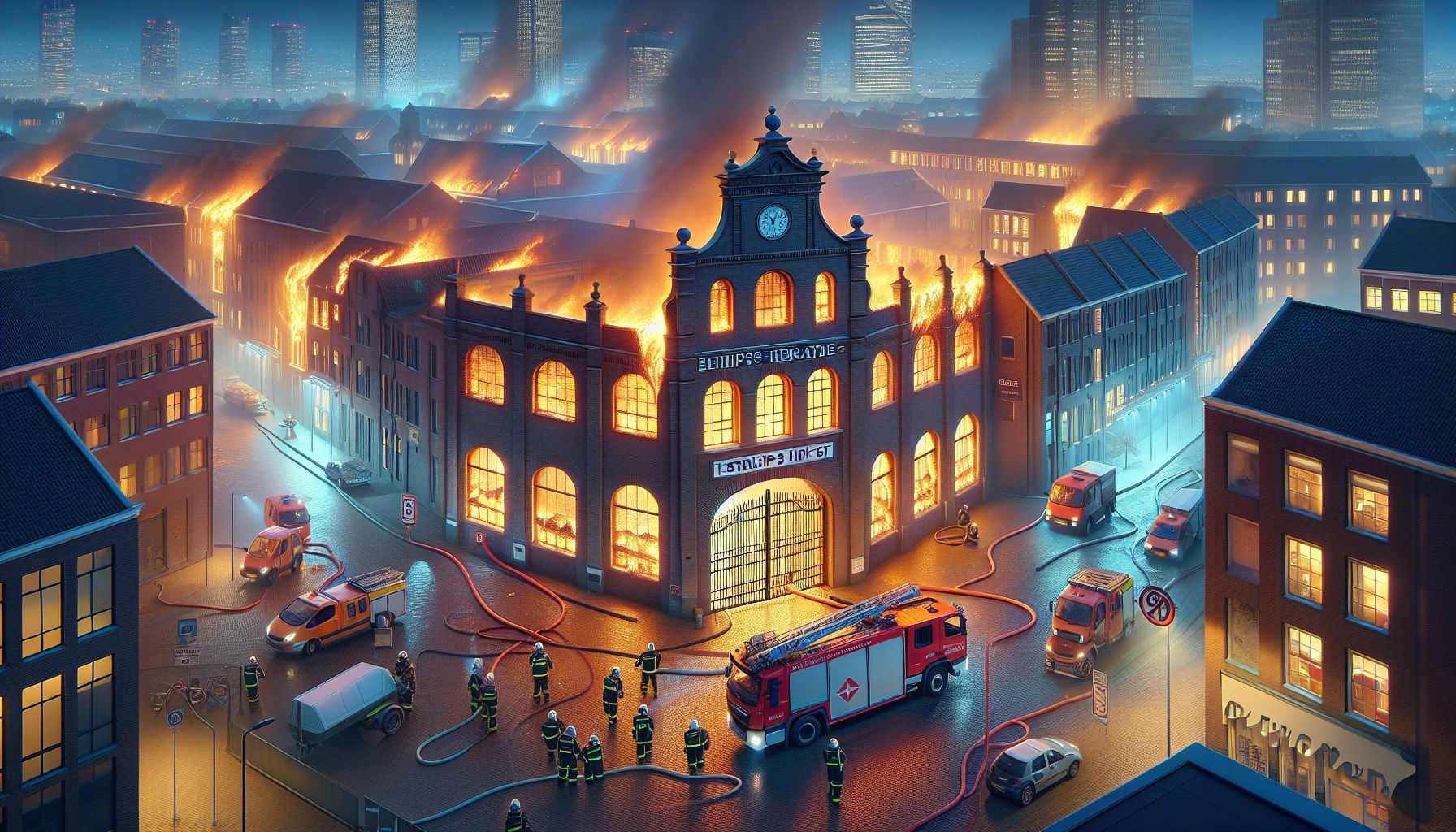 Kleine brand veroorzaakt schade aan Philips-erfgoed in Eindhoven