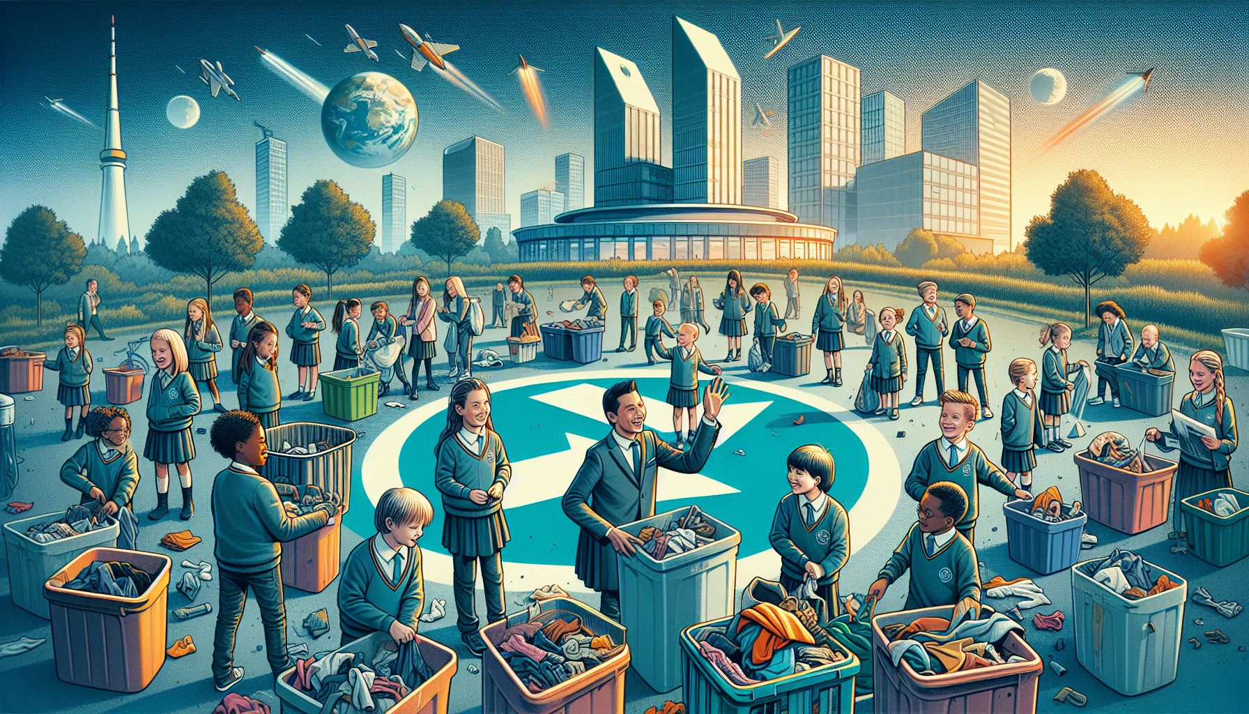 Leerlingen uit Brabant strijden tegen textielverspilling