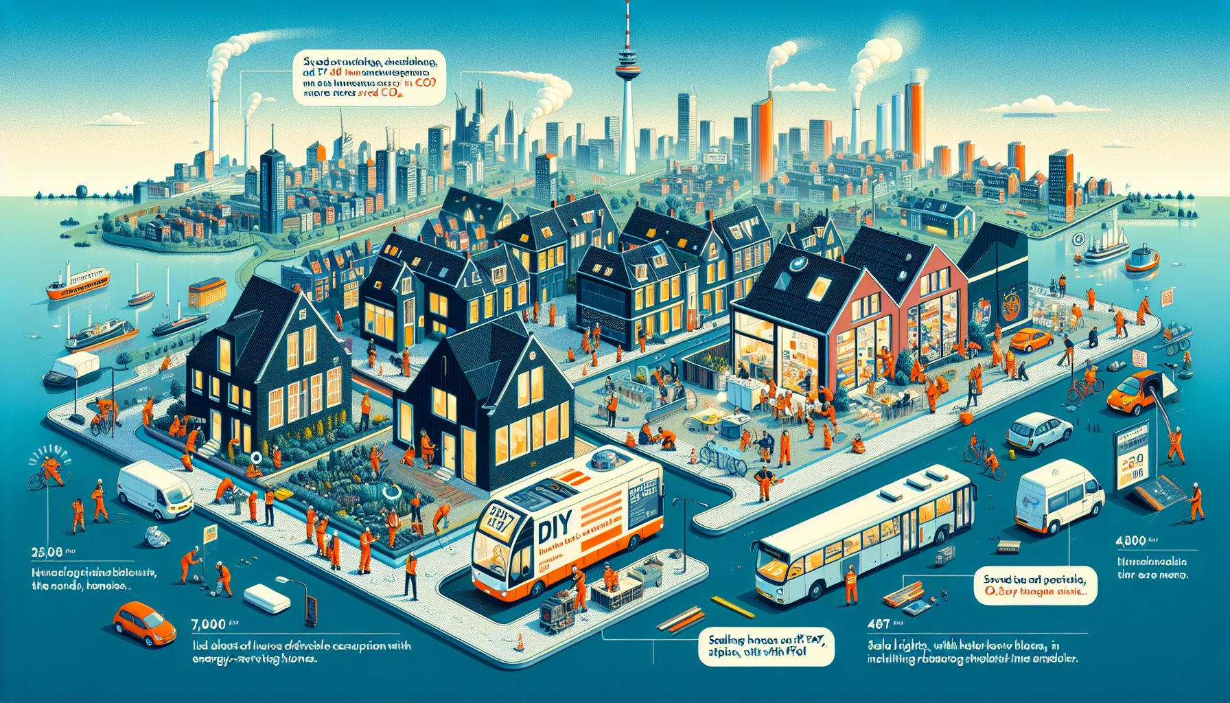 Klusbus Eindhoven overtreft energiebesparingsdoel voor huishoudens