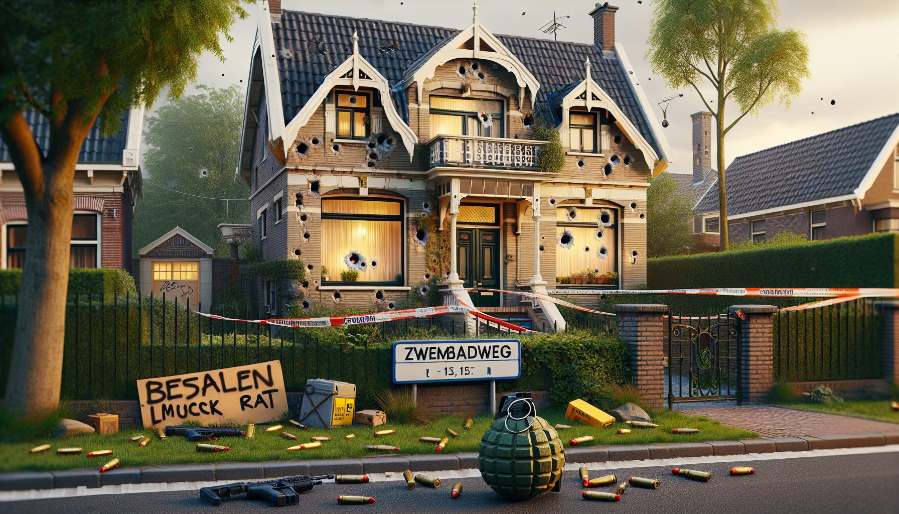 Handgranaat Ontdekt bij Woning in Geldrop na Schoten