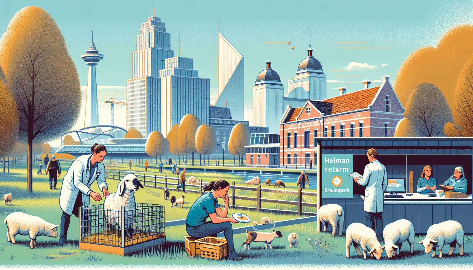 Gemeente Best pakt welzijnsproblemen kinderboerderij Wilhelminapark aan